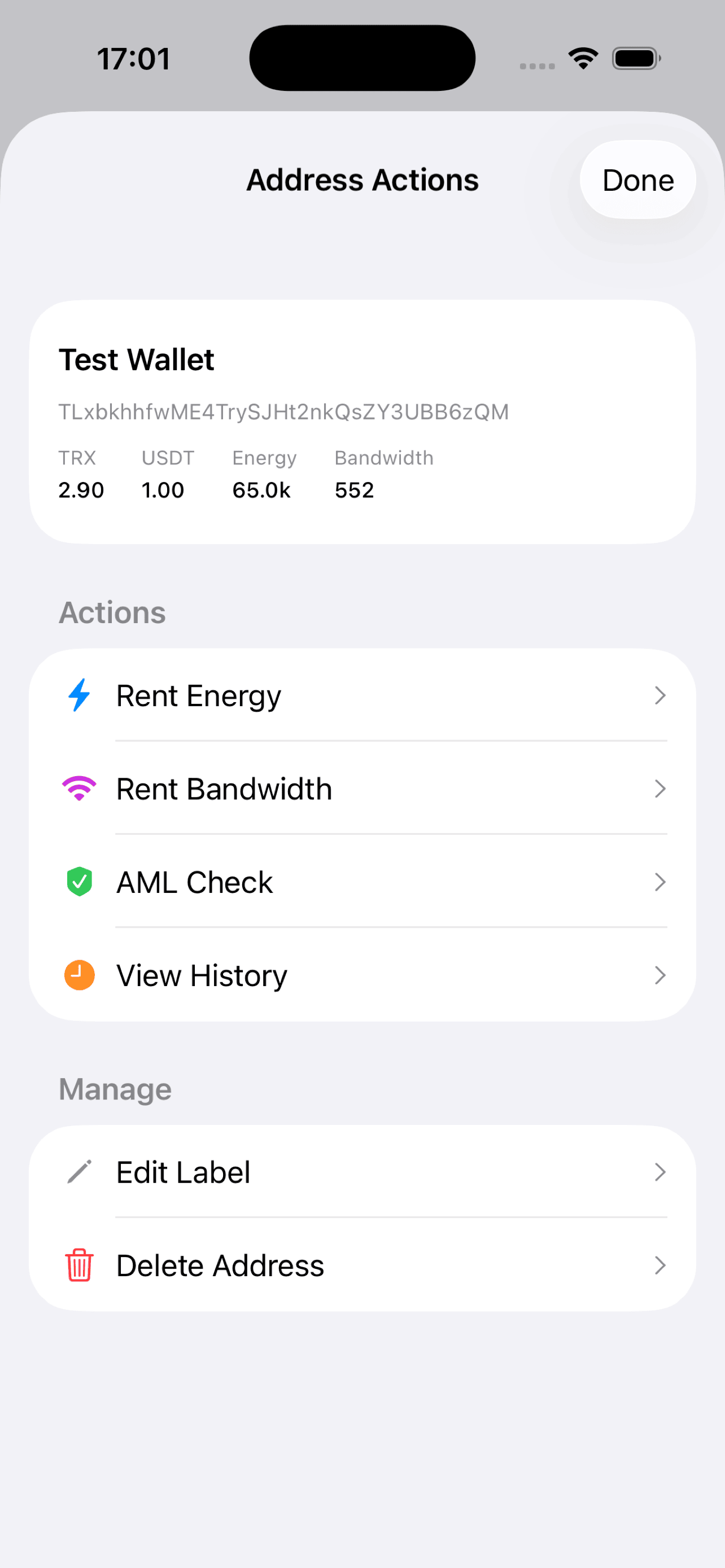 TronixEnergy App - Energy Rental